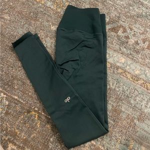 Alo Seamless High-Waist Ribbed Leggings